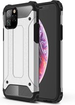Mobiq - Rugged Armor Case iPhone 11 Pro - zilver