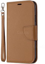 Mobiq - Klassieke Portemonnee Hoes iPhone SE (2022 / 2020)/8/7 | Bruin
