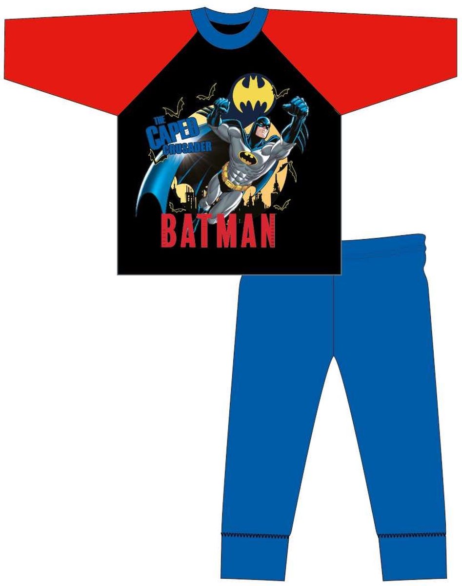 Batman pyjama - 100% katoen - Bat-Man pyjamaset - maat 140
