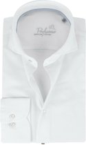 Profuomo - Overhemd Recycled Cotton Wit - 42 - Heren - Slim-fit