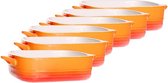 Gratinschotel - 20x16cm - Porselein - (Set van 6)