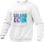 Crypto Kleding - Future Solana Coin Millionaire - Trui / Sweater