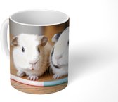 Mok - Koffiemok - Schattige baby-cavia's - Mokken - 350 ML - Beker - Koffiemokken - Theemok