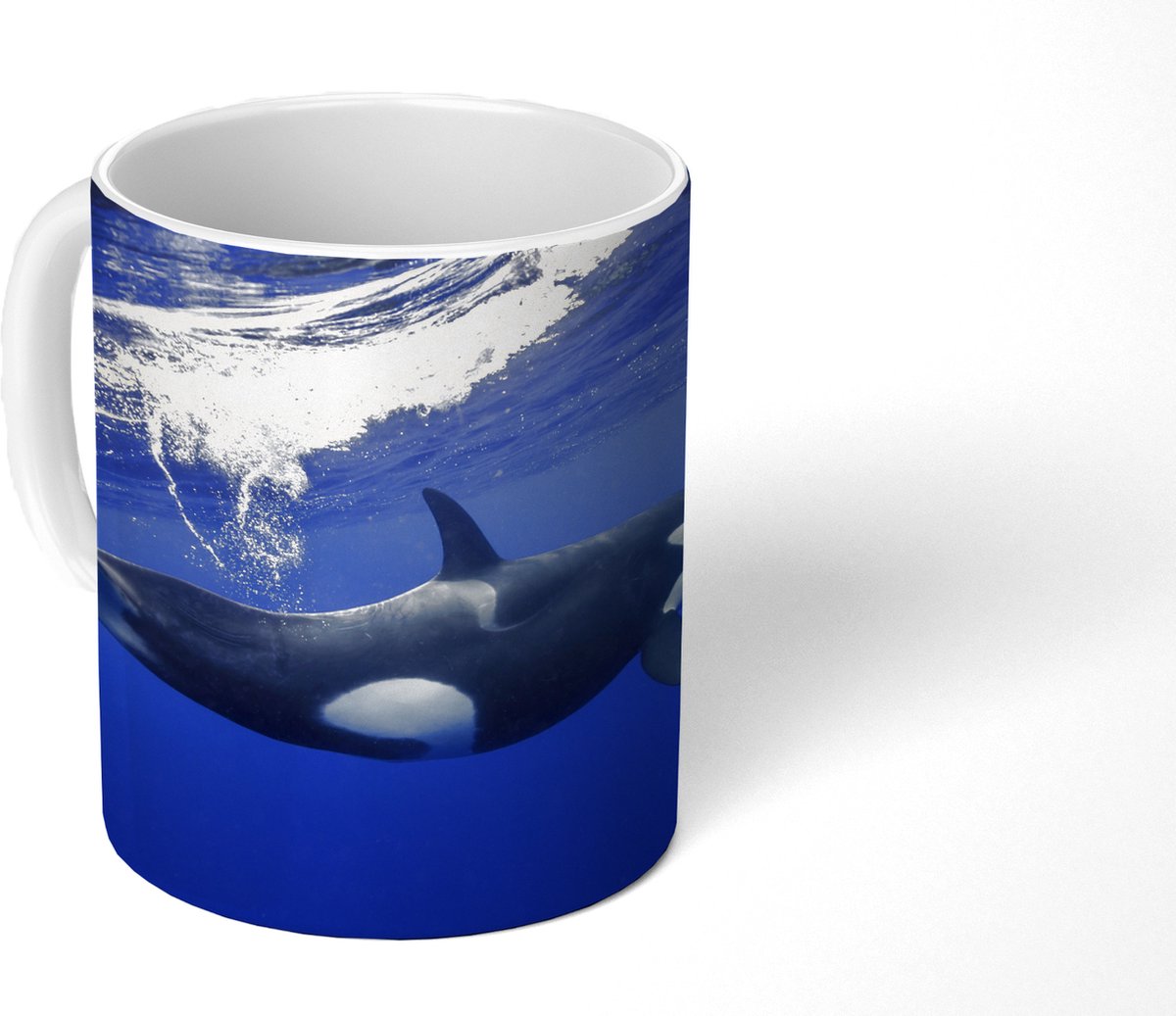 Mok - Koffiemok - Orka in helder water - Mokken - 350 ML - Beker - Koffiemokken - Theemok