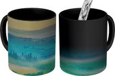 Magische Mok - Foto op Warmte Mok - Mist - Landschap - Berg - Toscane - 350 ML