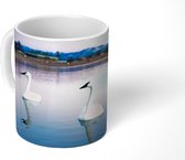 Mok - Zwanen - Water - Zwemmen - 350 ML - Beker