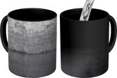 Magische Mok - Foto op Warmte Mok - Beton - Muur - Donker - 350 ML
