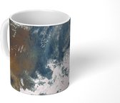 Mok - Satellietfoto van Mexico - 350 ML - Beker