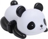 spaarpot Panda junior 16 cm PVC zwart/wit