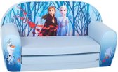 sofa uitklapbaar Frozen 42 x 77 cm polykatoen blauw