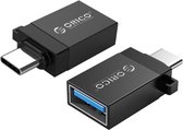 ORICO - USB-C naar USB 3.0 adapter - OTG Adapter - zwart