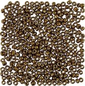 Rocailles brons 3 mm 25gr