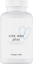 Vita Man Plus - Met Vitamine C - Vegan - 60 vcaps | Ondersteunt de Aanmaak van Sperma | Voor uw Vaderschapswens | Met Verscheidene Vitaminen die de Algemene Gezondheid een Boost Ge