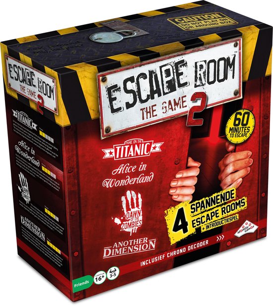 Bordspel: Escape Room The Game Basisspel 2 - Breinbreker, van het merk Identity Games