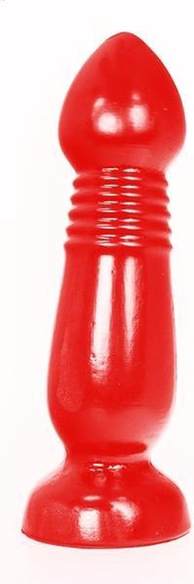 Speervormige Dildo - Rood