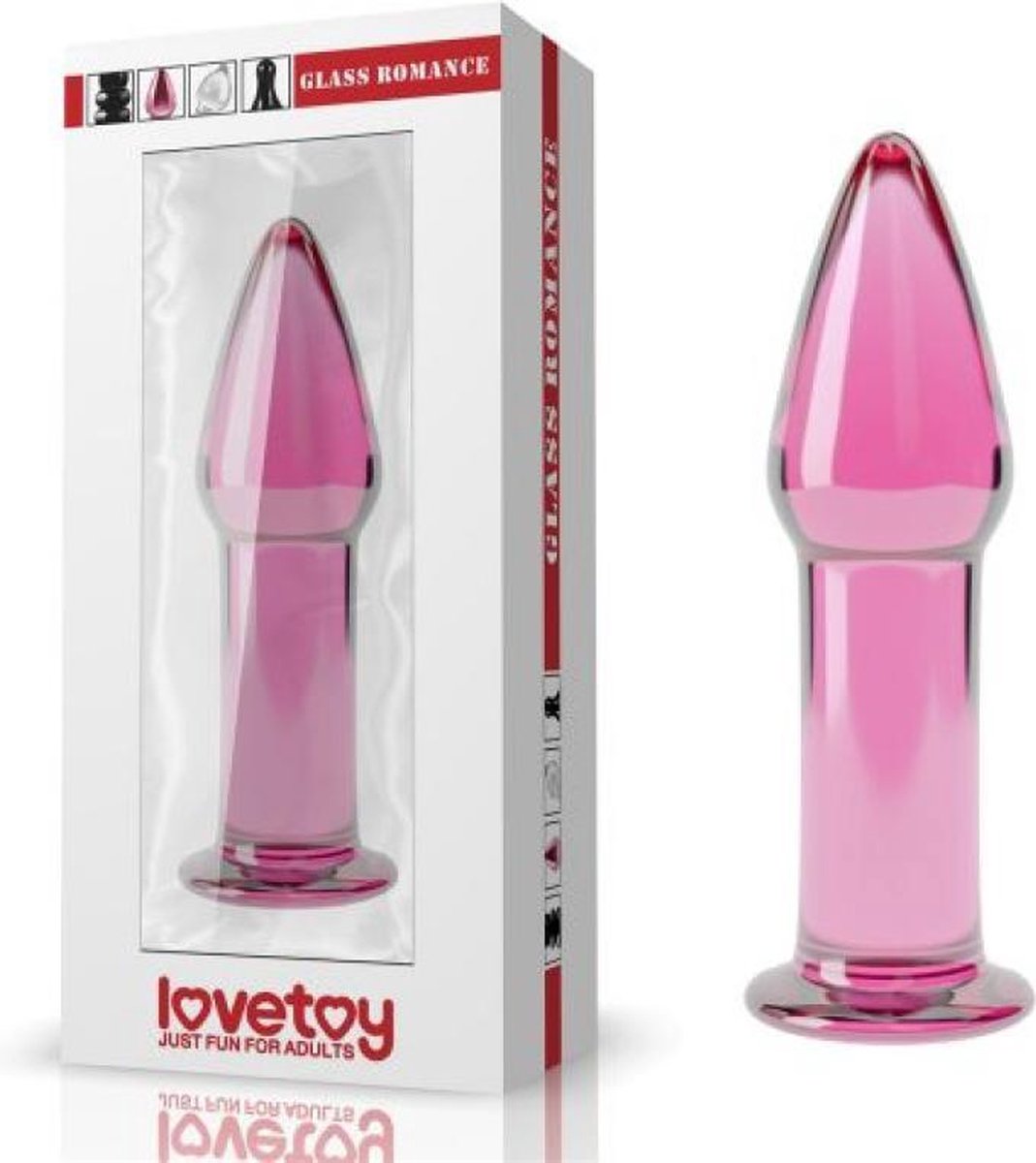 Goedkoopste Glazen Buttplug Glass Romance 5