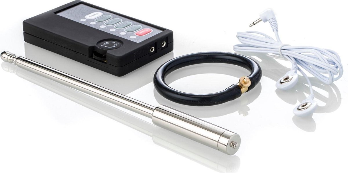 Goedkoopste ZENN penis plug en cockring set large