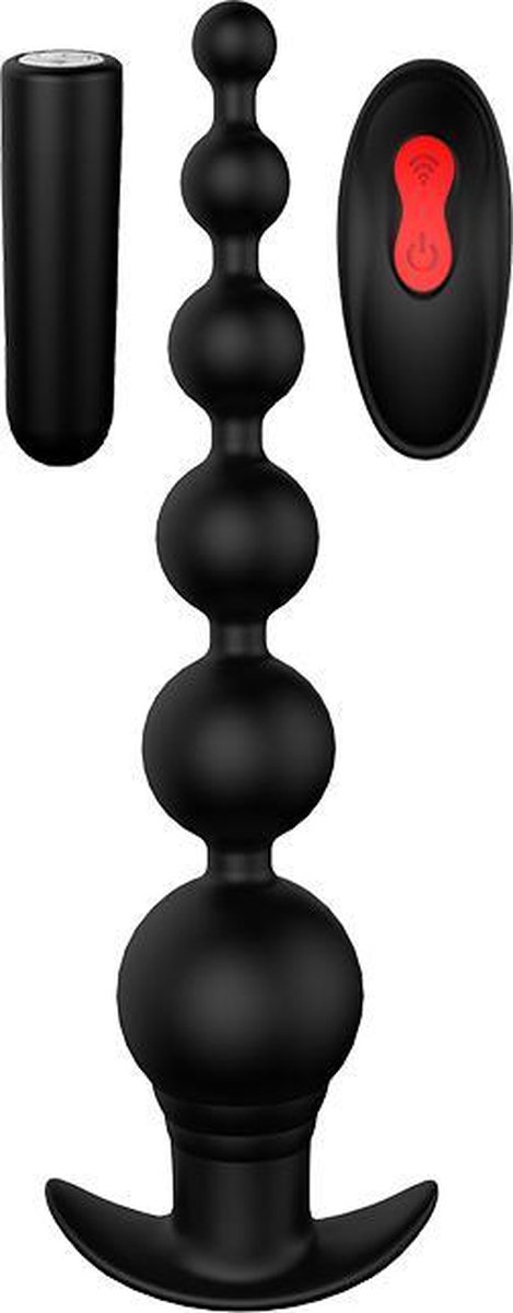 Goedkoopste Vibrerende Anal Beads met Afstandsbediening