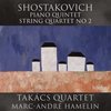 Takács Quartet & Marc-Andre Hamelin - Shostokovich: Piano Quintet String/Strong Quartet No.2 (CD)