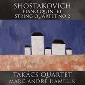 Takács Quartet & Marc-Andre Hamelin - Shostokovich: Piano Quintet String/Strong Quartet No.2 (CD)