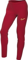 Nike Academy 21  Sportbroek - Maat S  - Vrouwen - Donker Rood