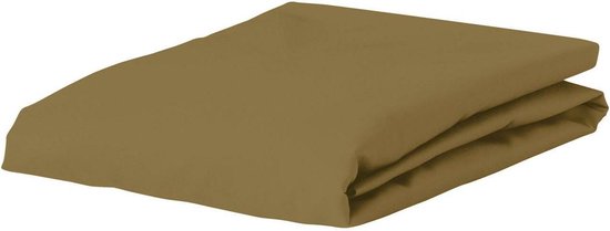 ESSENZA The Perfect Organic Jersey Hoeslaken Olive - 180-200 x 200-220 cm