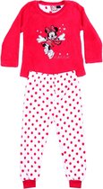 Warme, rode pyjama Minnie Mouse DISNEY 6-7 jaar 122 cm