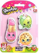 memoblokken Shopkins 3 stuks