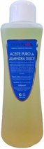 Amandelolie - 100% puur -  1LITER - Biologisch - amandelolie koud geperst - bodyoil - lichaamsolie - massageolie