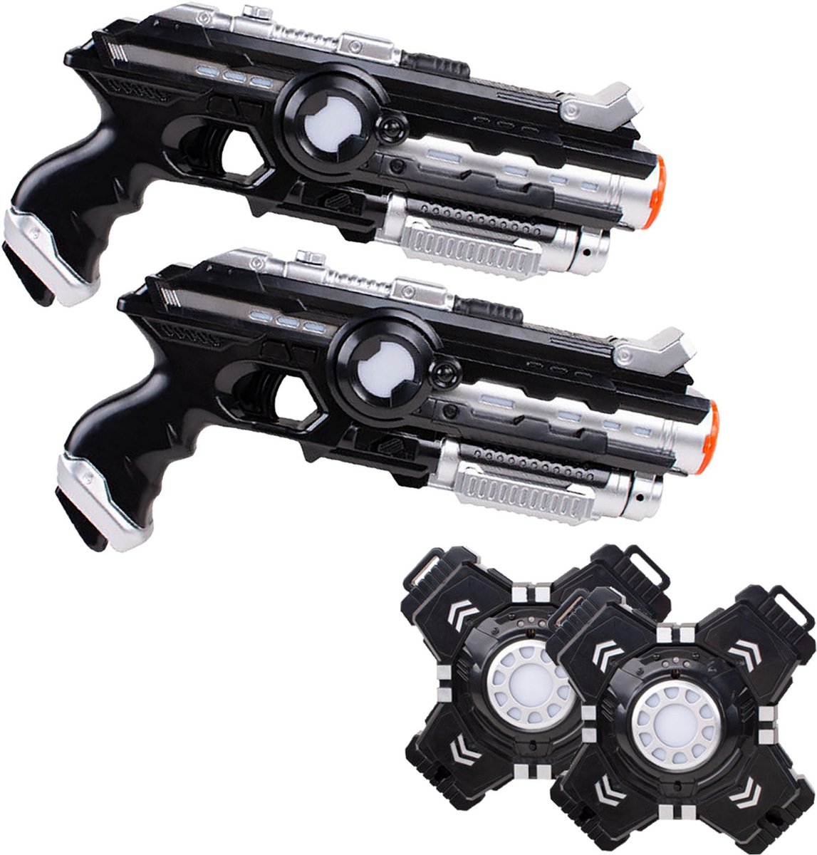 Silvergear Projectiespel - 2 Laserguns lasergame projector Silvergear Projectiespel - 2 Laserguns lasergame projector