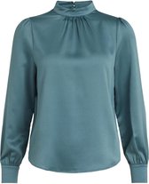 Vila Blouse Viladee L/s Top/su 14068868 North Atlantic Dames Maat - W36