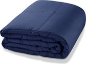Loft Home® verzwaringsdeken | Weighted blanket  | 7kg | Deken | Blauw | Slapen | Ontspanning