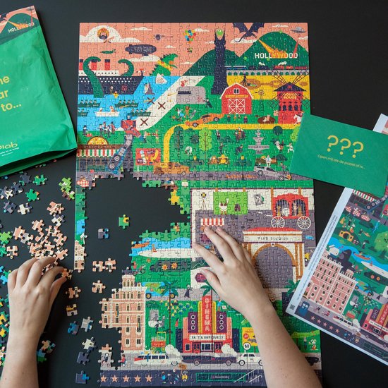 Puzzle dans un sac - Hollywood Gone Wrong - Puzzle - 1000 pièces