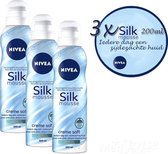 NIVEA Shower Silk Mousse Creme Soft - Doucheschuim - VOORDEELPAK 3X 200 ml