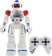 robot RC Revo Bot junior 27 cm wit/blauw 2-delig