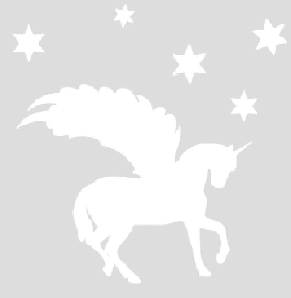 Muursticker Eenhoorn