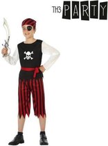 Kostuums voor Kinderen Piraat Rood