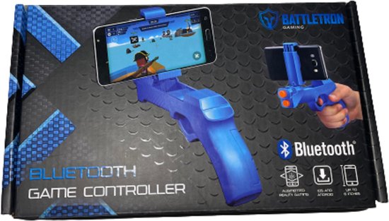 Battletron - Gamecontroller - Bluetooth - Blauw - IOS / Android ( Blauw of Rood )