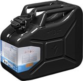 Pro Plus Jerrycan 10 liter - Metaal - Zwart - UN- en TÜV/GS Gekeurd