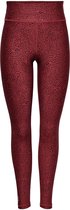 Only Play Afia High Waist  Sportlegging - Maat S  - Vrouwen - rood