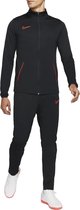 Nike Dri-FIT Academy 21 Trainingspak - Maat XL  - Mannen - zwart/rood