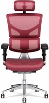 X-Chair bureaustoel X2 Rood met hoofdsteun