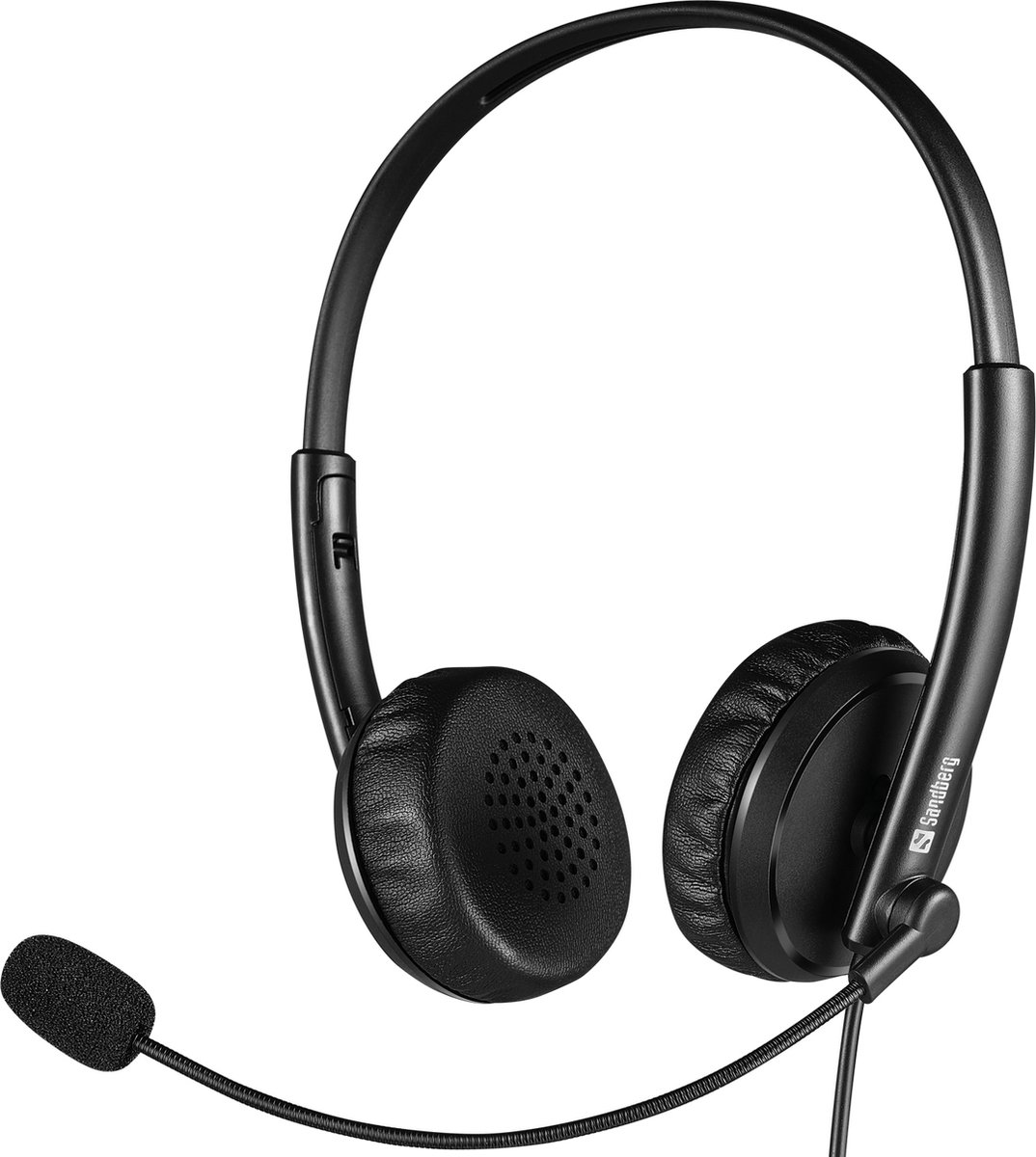 Sandberg 126-21 hoofdtelefoon/headset Hoofdtelefoons Hoofdband 3,5mm-connector Zwart