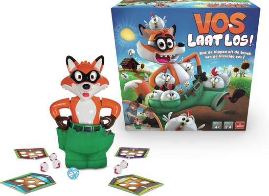 Goliath Vos Laat Los (NL) - Actiespel - Kinderspel