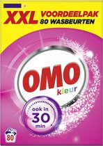 Bol.com Omo Kleur XXL Waspoeder voor de gekleurde was - 80 wasbeurten aanbieding