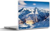 Laptop sticker - 15.6 inch - Alpen - Berg - Sneeuw