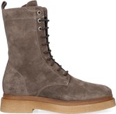 Notre-V Palas201 Veterboots - Laarzen Met Veters - Dames - Taupe - Maat 37