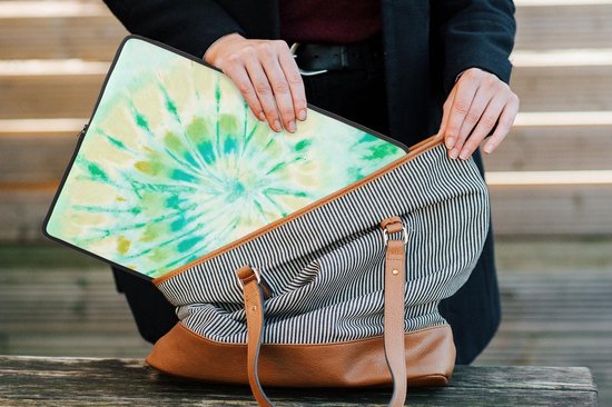 Housse ordinateur 13 pouces - Tie dye - Motif - Spirale - Housse ordinateur