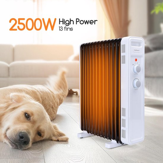 2dekans Deski Olieradiator - 1500W heater - 7 Lamellen - 3 - Verwarming en Rad