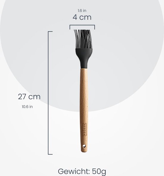 LACOR - 64462 Grijze keukentang, lange tang, siliconen tang, keukengerei, ergonomische handgreep, anti-aanbaklaag, bestand tegen hoge temperaturen, vaatwasmachinebestendig, lengte 29 cm